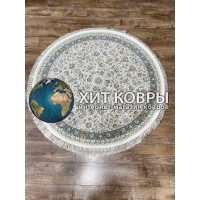 Иранский ковер Shahname 1500 034 Крем круг